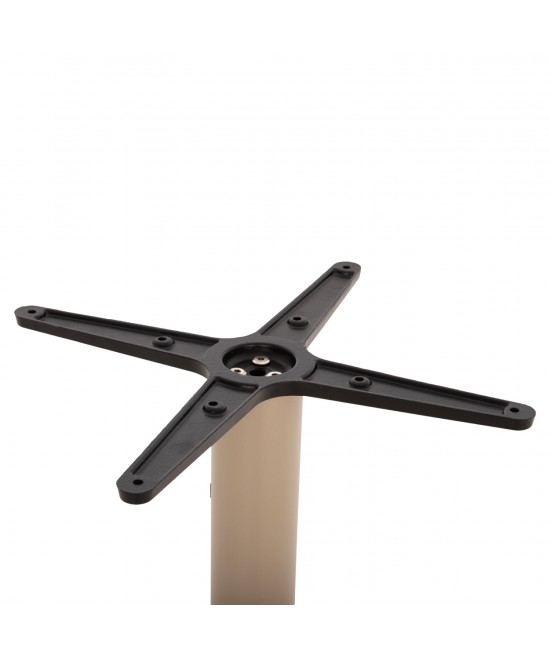 ΒΑΣΗ ΤΡΑΠΕΖΙΟΥ ΜΠΑΡ HM439.25 ΜΕΤΑΛΛΙΚΗ ΚΑΠΟΥΤΣΙΝΟ ΜΑΤ-ΡΕΓΟΥΛΑΤΟΡΟΙ 46x46x108Yεκ. ΒΑΣΗ ΤΡΑΠΕΖΙΟΥ ΜΠΑΡ HM439.25 ΜΕΤΑΛΛΙΚΗ ΚΑΠΟΥΤΣΙΝΟ ΜΑΤ-ΡΕΓΟΥΛΑΤΟΡΟΙ 46x46x108Yεκ.