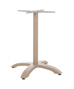 ΒΑΣΗ ΑΛΟΥΜΙΝΙΟΥ HM460.25 ΚΑΠΟΥΤΣΙΝΟ ΜΑΤ 66x66x72Υεκ. ΜΕ ΣΤΑΥΡΟ 48Χ48εκ.