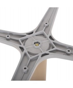 ΒΑΣΗ ΑΛΟΥΜΙΝΙΟΥ HM460.25 ΚΑΠΟΥΤΣΙΝΟ ΜΑΤ 66x66x72Υεκ. ΜΕ ΣΤΑΥΡΟ 48Χ48εκ.