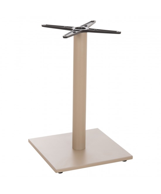 ΒΑΣΗ ΤΡΑΠΕΖΙΟΥ ΑΛΟΥΜΙΝΙΟΥ HM475.25 ΚΑΠΟΥΤΣΙΝΟ 46x46x72Υεκ. ΣΤΑΥΡΟΣ 46Χ46εκ