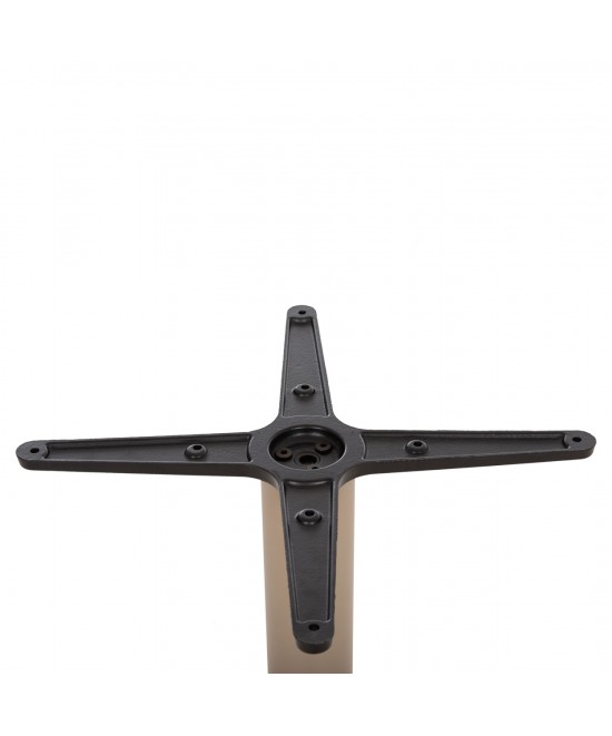 ΒΑΣΗ ΤΡΑΠΕΖΙΟΥ ΑΛΟΥΜΙΝΙΟΥ HM475.25 ΚΑΠΟΥΤΣΙΝΟ 46x46x72Υεκ. ΣΤΑΥΡΟΣ 46Χ46εκ