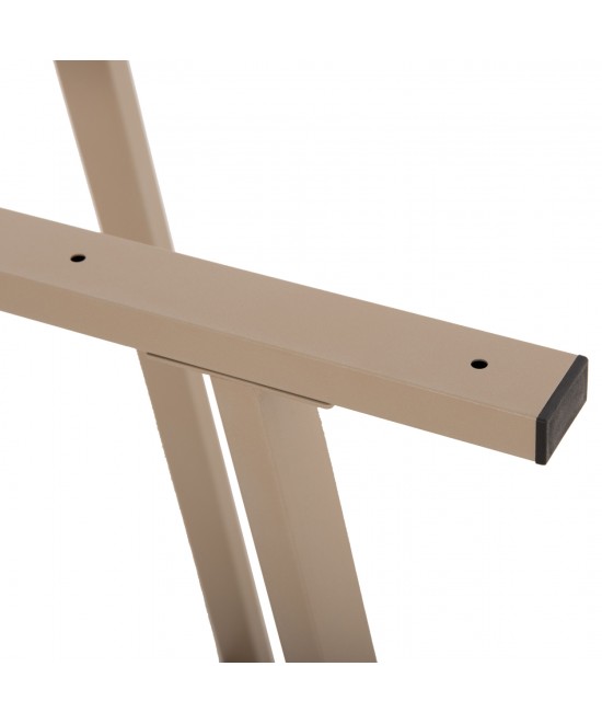 ΒΑΣΗ ΤΡΑΠΕΖΙΟΥ HM471.25 ΜΕΤΑΛΛΙΚΗ ΣΕ ΚΑΠΟΥΤΣΙΝΟ 111x60x71Υεκ.