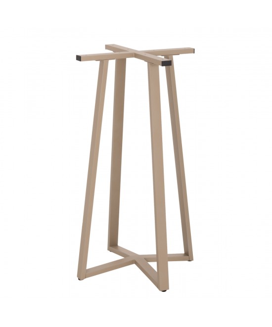 ΒΑΣΗ ΤΡΑΠΕΖΙΟΥ ΜΠΑΡ ΜΕΣΑΙΟΥ ΥΨΟΥΣ HM477.25 ΜΕΤΑΛΛΟ ΚΑΠΟΥΤΣΙΝΟ 50x50x90Υεκ.