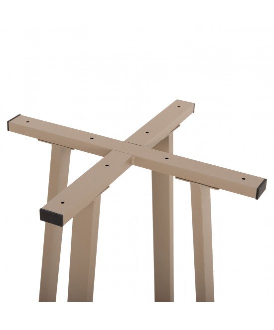 ΒΑΣΗ ΤΡΑΠΕΖΙΟΥ ΜΠΑΡ ΜΕΣΑΙΟΥ ΥΨΟΥΣ HM477.25 ΜΕΤΑΛΛΟ ΚΑΠΟΥΤΣΙΝΟ 50x50x90Υεκ.