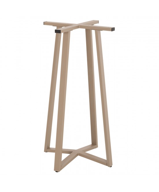 ΒΑΣΗ ΤΡΑΠΕΖΙΟΥ ΜΠΑΡ ΜΕΣΑΙΟΥ ΥΨΟΥΣ HM477.25 ΜΕΤΑΛΛΟ ΚΑΠΟΥΤΣΙΝΟ 50x50x90Υεκ.