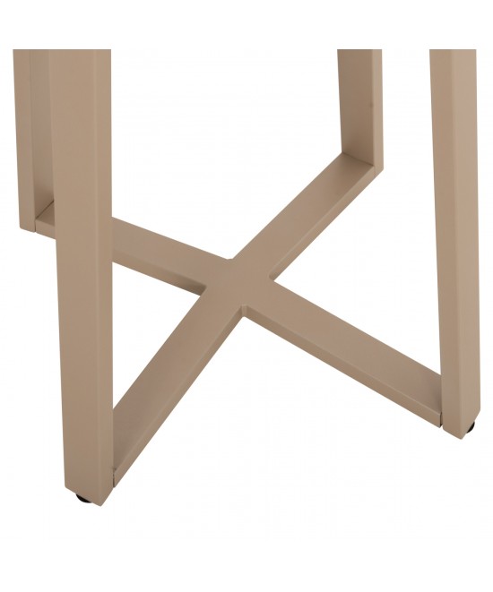 ΒΑΣΗ ΤΡΑΠΕΖΙΟΥ ΜΠΑΡ ΜΕΣΑΙΟΥ ΥΨΟΥΣ HM477.25 ΜΕΤΑΛΛΟ ΚΑΠΟΥΤΣΙΝΟ 50x50x90Υεκ.