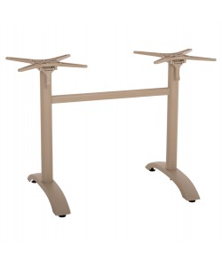 ΒΑΣΗ ΔΙΣΤΗΛΗ ΜΕ ΑΝΑΔΙΠΛΟΥΜΕΝΟΥΣ ΣΤΑΥΡΟΥΣ HM468.25 ΚΑΠΟΥΤΣΙΝΟ ΑΛΟΥΜΙΝΙΟ 78x59,5x73Υ