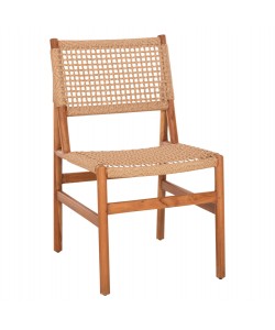 ΚΑΡΕΚΛΑ ΤΡΑΠΕΖΑΡΙΑΣ DINIZ HM6554 ΞΥΛΟ TEAK ΦΥΣΙΚΟ--ΣΥΝΘ.ΣΧΟΙΝΙ 48x60x84Υεκ.