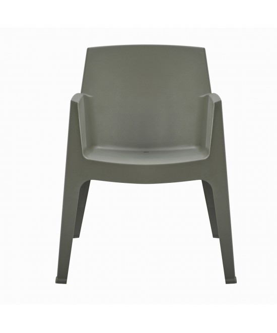 ΠΟΛΥΘΡΟΝΑ ΠΟΛΥΠΡΟΠΥΛΕΝΙΟΥ SLEEK HM6370.05 DARK OLIVE GREEN 68x63x82,5Υεκ.