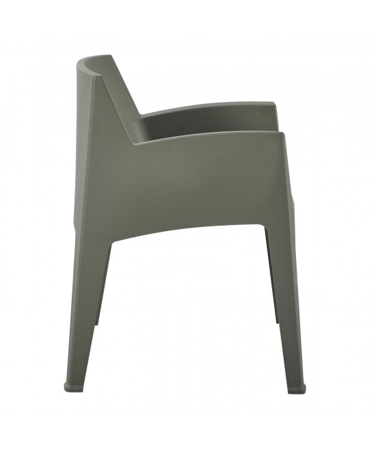 ΠΟΛΥΘΡΟΝΑ ΠΟΛΥΠΡΟΠΥΛΕΝΙΟΥ SLEEK HM6370.05 DARK OLIVE GREEN 68x63x82,5Υεκ.