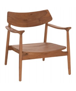 ΠΟΛΥΘΡΟΝΑ LOUNGE RANGER HM18255.01 ΞΥΛΟ TEAK ΣΕ ΦΥΣΙΚΟ 70x73x73Υεκ.