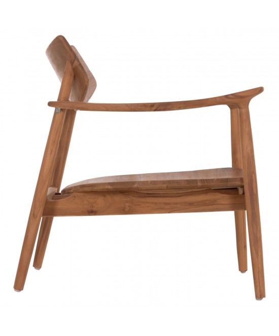 ΠΟΛΥΘΡΟΝΑ LOUNGE RANGER HM18255.01 ΞΥΛΟ TEAK ΣΕ ΦΥΣΙΚΟ 70x73x73Υεκ.