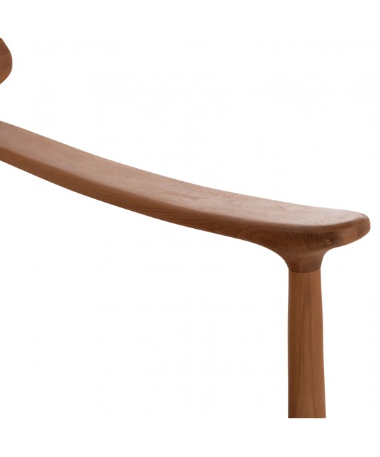 ΠΟΛΥΘΡΟΝΑ LOUNGE RANGER HM18255.01 ΞΥΛΟ TEAK ΣΕ ΦΥΣΙΚΟ 70x73x73Υεκ.
