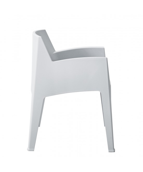 ΠΟΛΥΘΡΟΝΑ ΠΟΛΥΠΡΟΠΥΛΕΝΙΟΥ SLEEK HM6370.01 ΛΕΥΚΗ 68x63x82,5Υεκ.