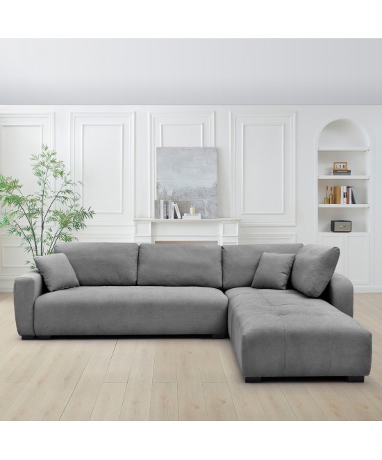 ΓΩΝΙΑΚΟΣ ΚΑΝΑΠΕΣ ΑΝΑΣΤΡΕΨΙΜΟΣ MEDEL HM3288.01 ΓΚΡΙ P.E. ΥΦΑΣΜΑ 290x208x80Υεκ ΓΩΝΙΑΚΟΣ ΚΑΝΑΠΕΣ ΑΝΑΣΤΡΕΨΙΜΟΣ MEDEL HM3288.01 ΓΚΡΙ P.E. ΥΦΑΣΜΑ 290x208x80Υεκ