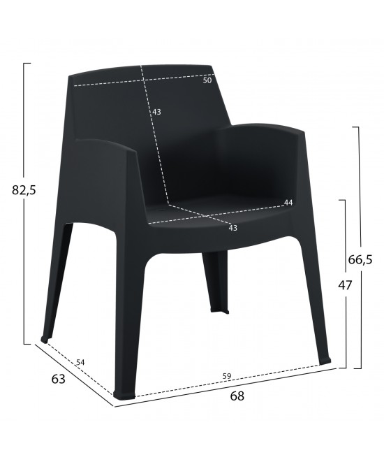 ΣΕΤ ΣΑΛΟΝΙ ΕΞ.ΧΩΡΟΥ 4ΤΜΧ SLEEK HM21268.02 ΜΑΥΡΟ ΠΟΛΥΠΡΟΠΥΛΕΝΙΟ ΣΕΤ ΣΑΛΟΝΙ ΕΞ.ΧΩΡΟΥ 4ΤΜΧ SLEEK HM21268.02 ΜΑΥΡΟ ΠΟΛΥΠΡΟΠΥΛΕΝΙΟ
