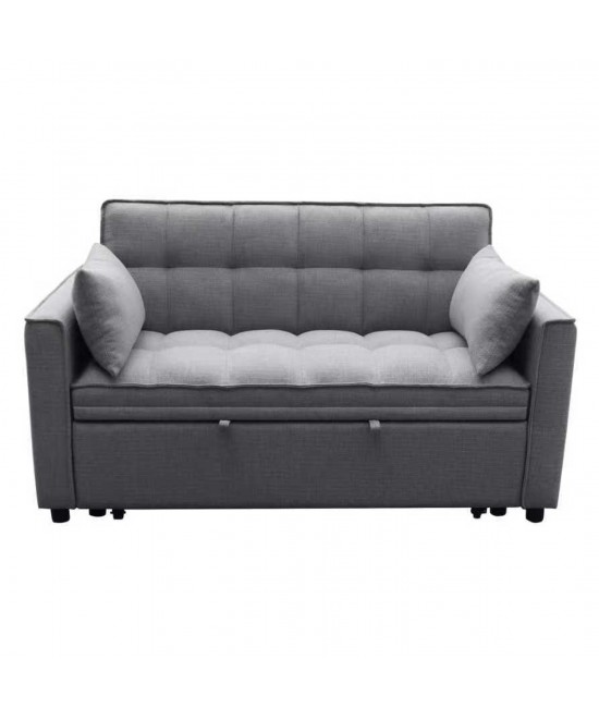 ΚΑΝΑΠΕΣ ΚΡΕΒΑΤΙ 2-ΘΕΣΙΟΣ BORG HM3289.01 ΓΚΡΙ ΥΦΑΣΜΑ 140x75x89Υεκ ΚΑΝΑΠΕΣ ΚΡΕΒΑΤΙ 2-ΘΕΣΙΟΣ BORG HM3289.01 ΓΚΡΙ ΥΦΑΣΜΑ 140x75x89Υεκ