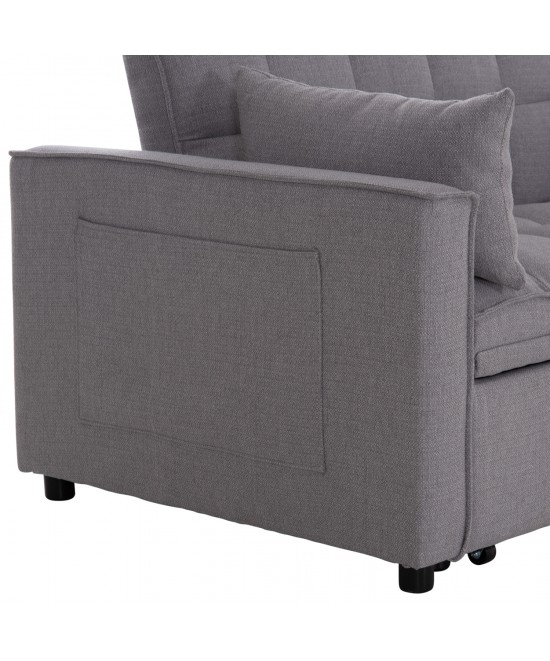 ΚΑΝΑΠΕΣ ΚΡΕΒΑΤΙ 2-ΘΕΣΙΟΣ BORG HM3289.01 ΓΚΡΙ ΥΦΑΣΜΑ 140x75x89Υεκ ΚΑΝΑΠΕΣ ΚΡΕΒΑΤΙ 2-ΘΕΣΙΟΣ BORG HM3289.01 ΓΚΡΙ ΥΦΑΣΜΑ 140x75x89Υεκ