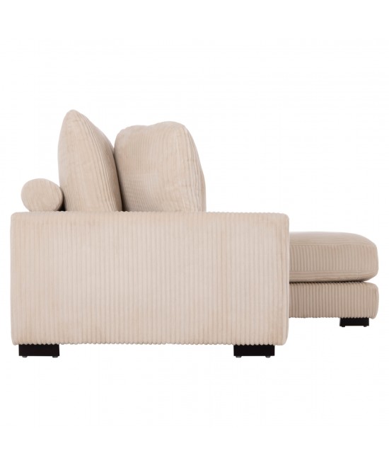 ΚΑΝΑΠΕΣ ΔΕΞΙΑ ΓΩΝΙΑ CRANFIELD HM3287.02R ΜΠΕΖ ΡΙΓΕ ΥΦΑΣΜΑ 315x167(γωνία)x67Υεκ. ΚΑΝΑΠΕΣ ΔΕΞΙΑ ΓΩΝΙΑ CRANFIELD HM3287.02R ΜΠΕΖ ΡΙΓΕ ΥΦΑΣΜΑ 315x167(γωνία)x67Υεκ.