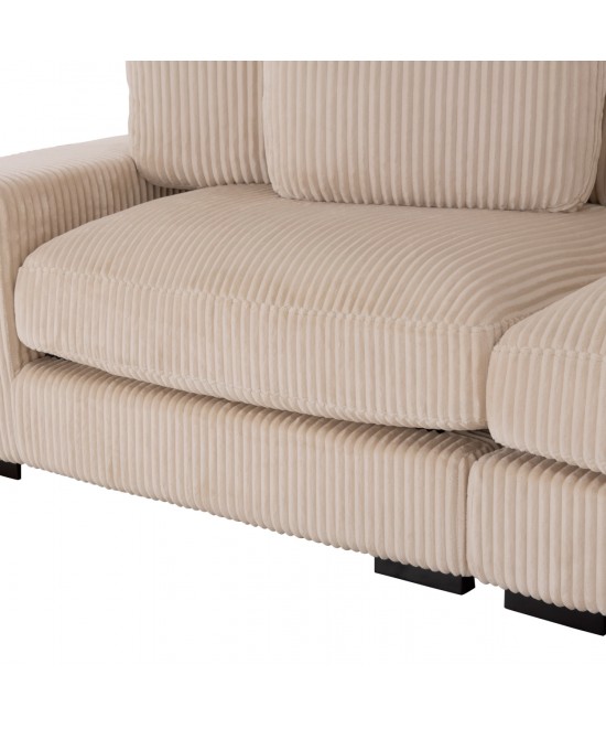 ΚΑΝΑΠΕΣ ΔΕΞΙΑ ΓΩΝΙΑ CRANFIELD HM3287.02R ΜΠΕΖ ΡΙΓΕ ΥΦΑΣΜΑ 315x167(γωνία)x67Υεκ. ΚΑΝΑΠΕΣ ΔΕΞΙΑ ΓΩΝΙΑ CRANFIELD HM3287.02R ΜΠΕΖ ΡΙΓΕ ΥΦΑΣΜΑ 315x167(γωνία)x67Υεκ.