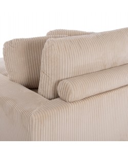 ΚΑΝΑΠΕΣ ΔΕΞΙΑ ΓΩΝΙΑ CRANFIELD HM3287.02R ΜΠΕΖ ΡΙΓΕ ΥΦΑΣΜΑ 315x167(γωνία)x67Υεκ.