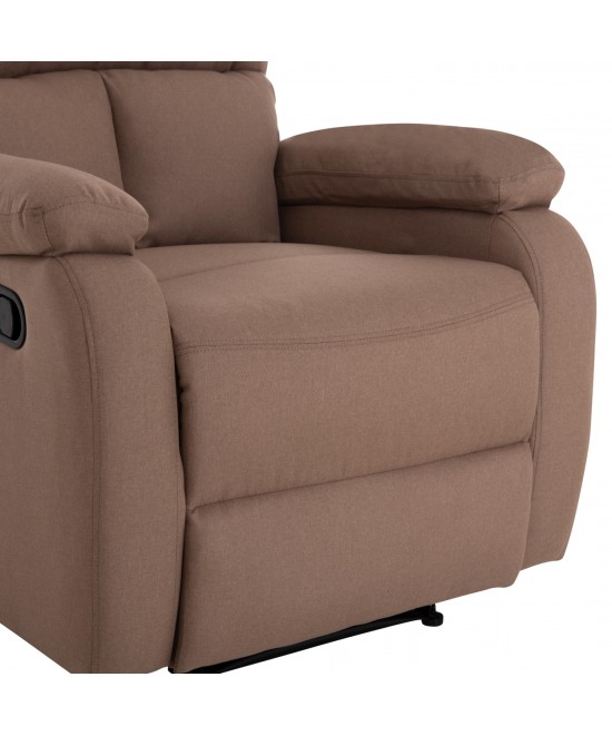 ΠΟΛΥΘΡΟΝΑ RELAX DIONI HM3296.03 ΜΠΕΖ ΥΦΑΣΜΑ 85x90x100Υεκ. ΠΟΛΥΘΡΟΝΑ RELAX DIONI HM3296.03 ΜΠΕΖ ΥΦΑΣΜΑ 85x90x100Υεκ.