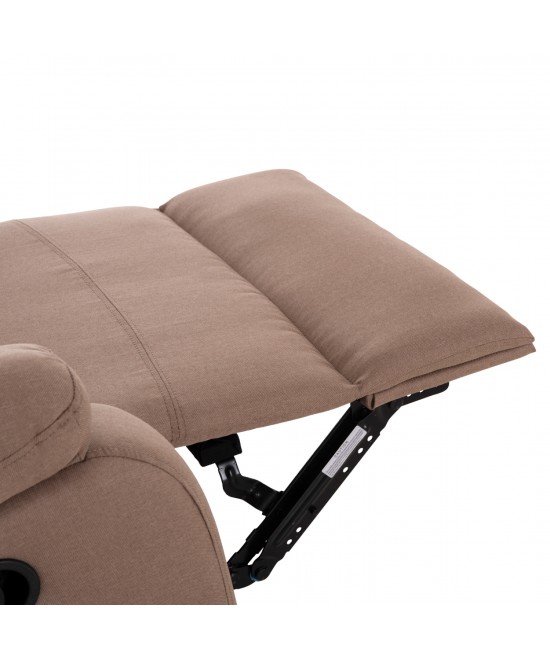 ΠΟΛΥΘΡΟΝΑ RELAX DIONI HM3296.03 ΜΠΕΖ ΥΦΑΣΜΑ 85x90x100Υεκ. ΠΟΛΥΘΡΟΝΑ RELAX DIONI HM3296.03 ΜΠΕΖ ΥΦΑΣΜΑ 85x90x100Υεκ.