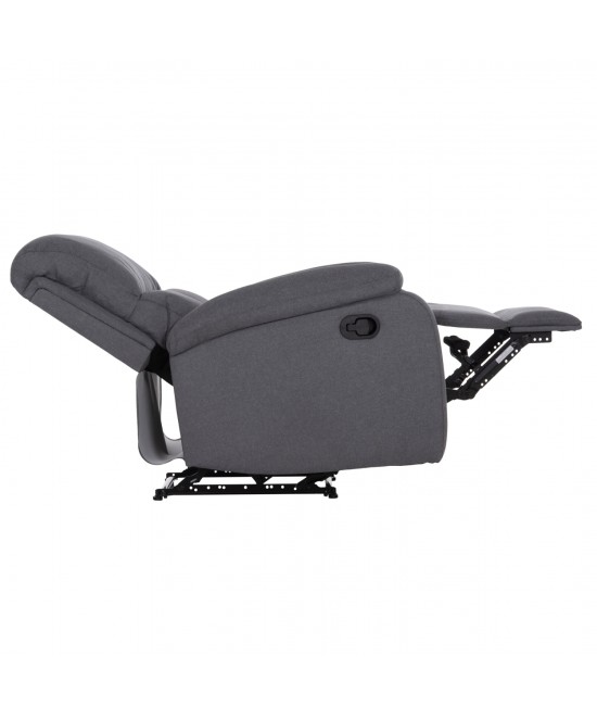 ΠΟΛΥΘΡΟΝΑ RELAX DIONI HM3296.01 ΓΚΡΙ ΥΦΑΣΜΑ 85x90x100Υεκ.