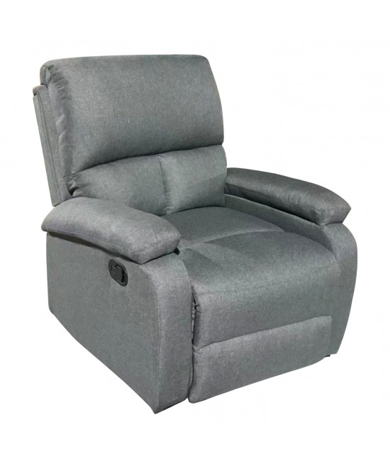 ΠΟΛΥΘΡΟΝΑ RELAX DIONI HM3296.01 ΓΚΡΙ ΥΦΑΣΜΑ 85x90x100Υεκ.