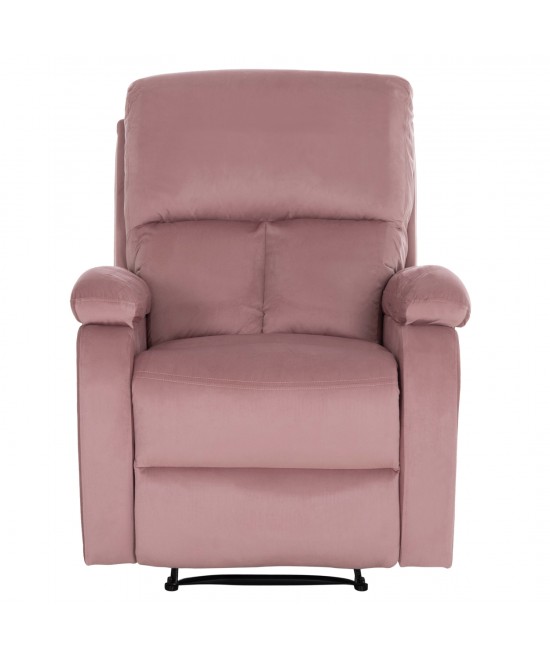 ΠΟΛΥΘΡΟΝΑ RELAX DIONI HM3296.02 ΡΟΖ ΒΕΛΟΥΔΟ 85x90x100Υεκ.