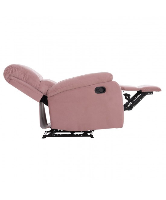 ΠΟΛΥΘΡΟΝΑ RELAX DIONI HM3296.02 ΡΟΖ ΒΕΛΟΥΔΟ 85x90x100Υεκ.