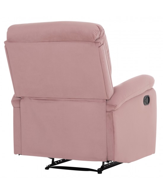 ΠΟΛΥΘΡΟΝΑ RELAX DIONI HM3296.02 ΡΟΖ ΒΕΛΟΥΔΟ 85x90x100Υεκ.