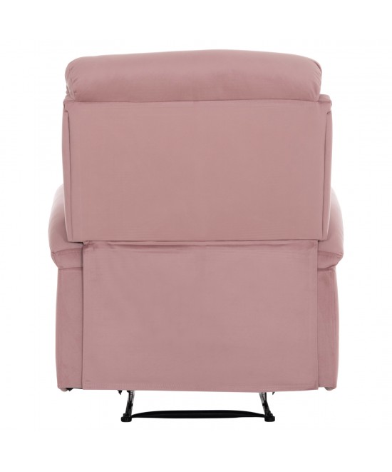 ΠΟΛΥΘΡΟΝΑ RELAX DIONI HM3296.02 ΡΟΖ ΒΕΛΟΥΔΟ 85x90x100Υεκ.