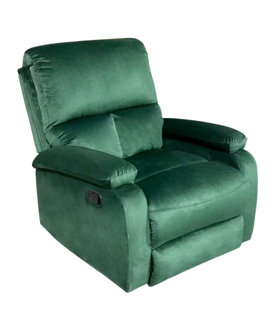 ΠΟΛΥΘΡΟΝΑ RELAX DIONI HM3296.05 ΠΡΑΣΙΝΟ ΒΕΛΟΥΔΟ 85x90x100Υεκ.