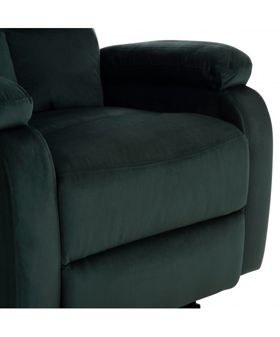 ΠΟΛΥΘΡΟΝΑ RELAX DIONI HM3296.05 ΠΡΑΣΙΝΟ ΒΕΛΟΥΔΟ 85x90x100Υεκ.