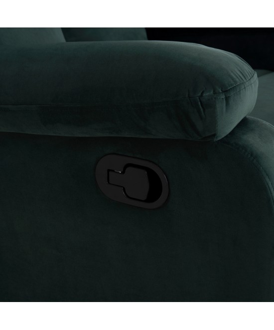 ΠΟΛΥΘΡΟΝΑ RELAX DIONI HM3296.05 ΠΡΑΣΙΝΟ ΒΕΛΟΥΔΟ 85x90x100Υεκ.