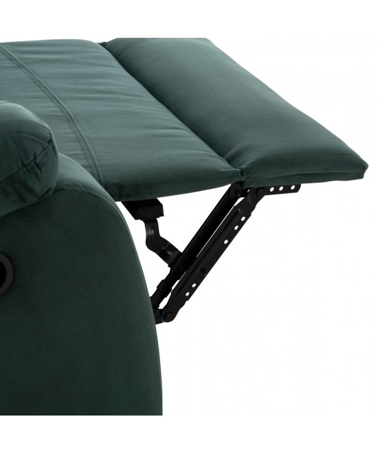 ΠΟΛΥΘΡΟΝΑ RELAX DIONI HM3296.05 ΠΡΑΣΙΝΟ ΒΕΛΟΥΔΟ 85x90x100Υεκ.