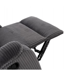 ΠΟΛΥΘΡΟΝΑ RELAX DIONI HM3296.11 ΓΚΡΙ ΡΙΓΕ ΥΦΑΣΜΑ 85x90x100Υεκ. ΠΟΛΥΘΡΟΝΑ RELAX DIONI HM3296.11 ΓΚΡΙ ΡΙΓΕ ΥΦΑΣΜΑ 85x90x100Υεκ.