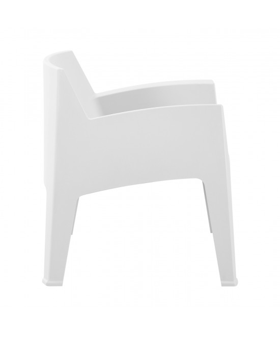 ΠΟΛΥΘΡΟΝΑ ΠΟΛΥΠΡΟΠΥΛΕΝΙΟΥ LOUNGE SLEEK HM6365.01 ΛΕΥΚΟ 62x68x73Υεκ.