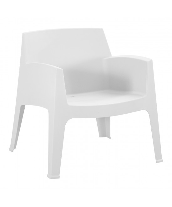 ΠΟΛΥΘΡΟΝΑ ΠΟΛΥΠΡΟΠΥΛΕΝΙΟΥ LOUNGE SLEEK HM6365.01 ΛΕΥΚΟ 62x68x73Υεκ.