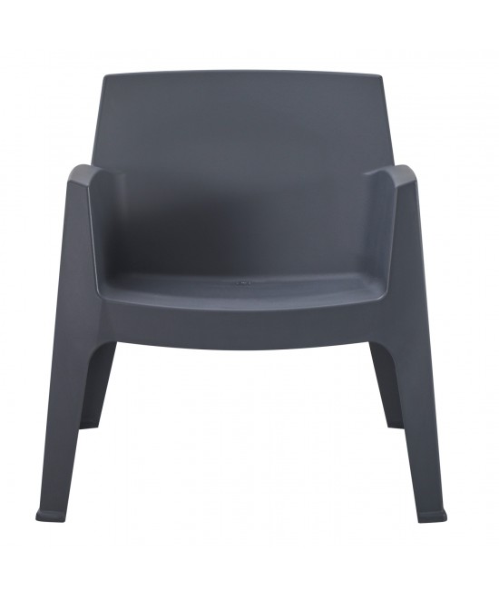 ΠΟΛΥΘΡΟΝΑ ΠΟΛΥΠΡΟΠΥΛΕΝΙΟΥ LOUNGE SLEEK HM6365.10 ΓΚΡΙ 62x68x73Υεκ.