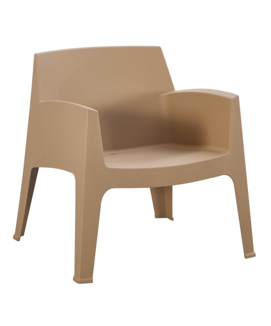 ΠΟΛΥΘΡΟΝΑ ΠΟΛΥΠΡΟΠΥΛΕΝΙΟΥ LOUNGE SLEEK HM6365.03 CAPPUCCINO 62x68x73Υεκ.