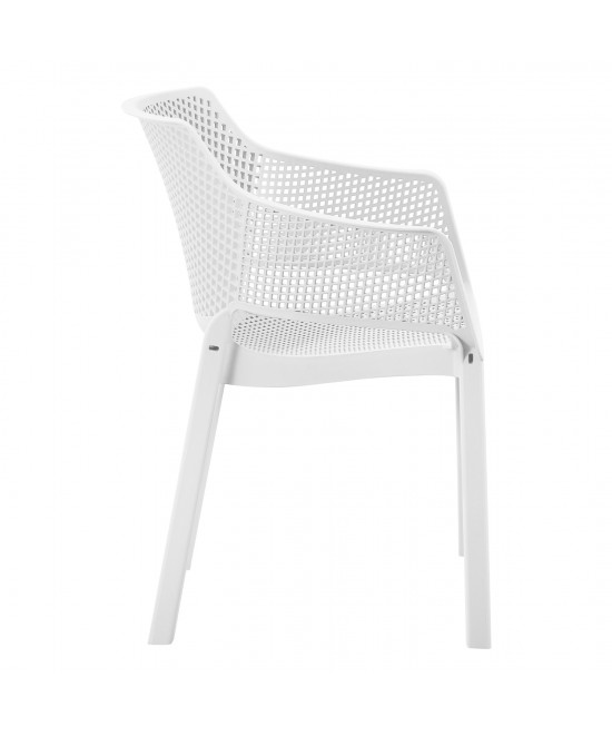 ΠΟΛΥΘΡΟΝΑ ΠΟΛΥΠΡΟΠΥΛΕΝΙΟΥ PEGGY HM6368.01 ΛΕΥΚΟ 60x55x79Υεκ