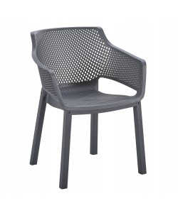 ΠΟΛΥΘΡΟΝΑ ΠΟΛΥΠΡΟΠΥΛΕΝΙΟΥ PEGGY HM6368.10 ΓΚΡΙ 60x55x79Υεκ