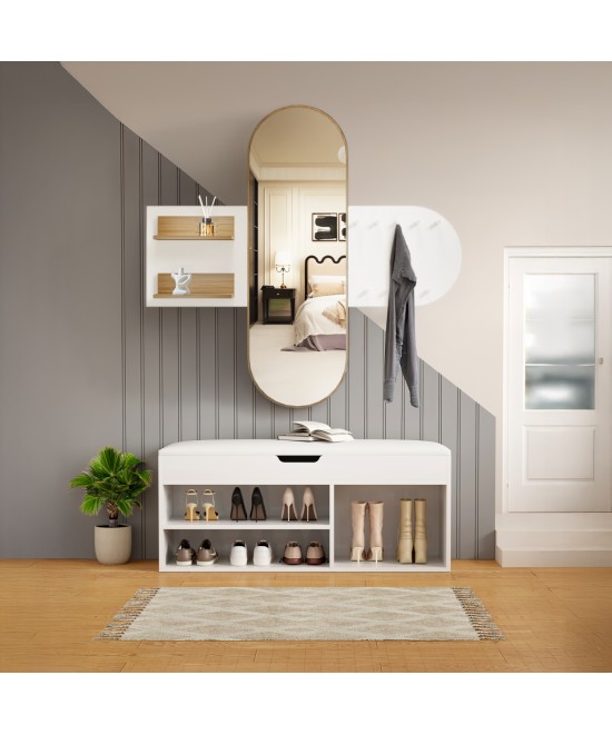 ΣΕΤ ΕΙΣΟΔΟΥ 2ΤΜΧ CHERYL HM21276.02 ΜΕΛΑΜΙΝΗ ΣΕ ΛΕΥΚΟ--SONAMA