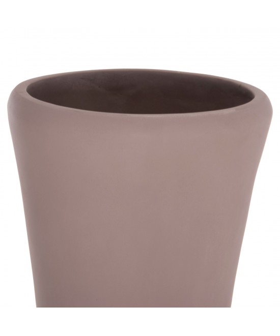 ΔΙΑΚΟΣΜΗΤΙΚΟ ΒΑΖΟ ΔΑΠΕΔΟΥ NEBULA HM4660.05M FIBER CEMENT TAUPE--ΞΥΛΟ ΤΕΑΚ Φ45x148Υεκ