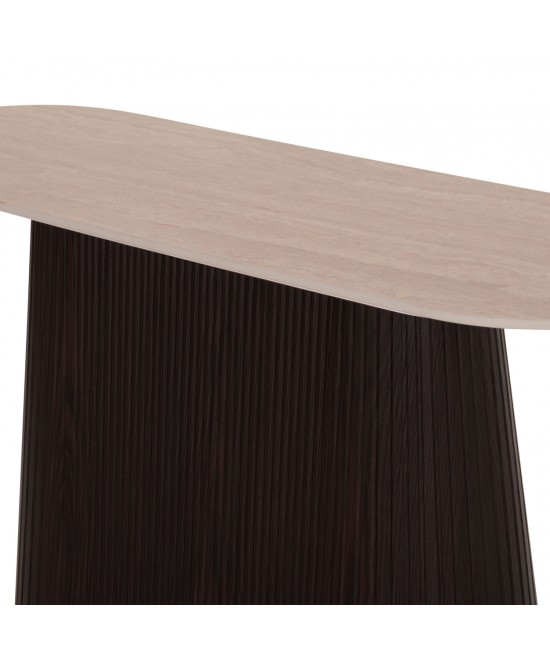 ΚΟΝΣΟΛΑ CATER HM18323 ΚΕΡΑΜΙΚΟ TOP ΟΨΗ ΤΡΑΒΕΡΤΙΝΑΣ-MDF ΒΑΣΗ 120x40x78Υεκ.
