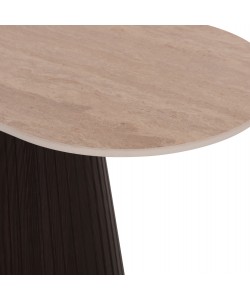 ΚΟΝΣΟΛΑ CATER HM18323 ΚΕΡΑΜΙΚΟ TOP ΟΨΗ ΤΡΑΒΕΡΤΙΝΑΣ-MDF ΒΑΣΗ 120x40x78Υεκ.