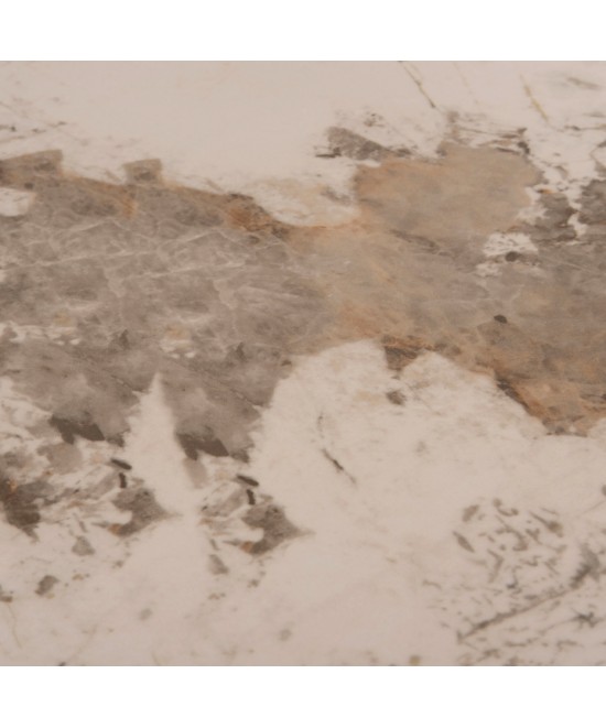 ΤΡΑΠΕΖΙ ΤΡΑΠΕΖΑΡΙΑΣ ΣΤΡΟΓΓΥΛΟ SEDAR HM18326 ΚΕΡΑΜΙΚΟ TOP--ΚΡΕΜ ΜΕΤΑΛ.ΠΟΔΙΑ Φ120x78Υ