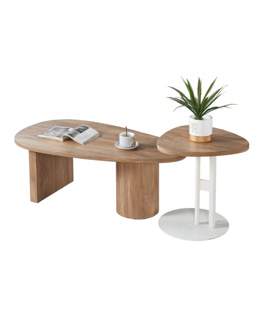 ΣΕΤ ΤΡΑΠΕΖΙ ΣΑΛΟΝΙΟΥ ΜΕ ΒΟΗΘΗΤΙΚΟ ALPER HM21262 MDF SONAMA-ΜΕΤΑΛΛΟ ΛΕΥΚΟ ΣΕΤ ΤΡΑΠΕΖΙ ΣΑΛΟΝΙΟΥ ΜΕ ΒΟΗΘΗΤΙΚΟ ALPER HM21262 MDF SONAMA-ΜΕΤΑΛΛΟ ΛΕΥΚΟ